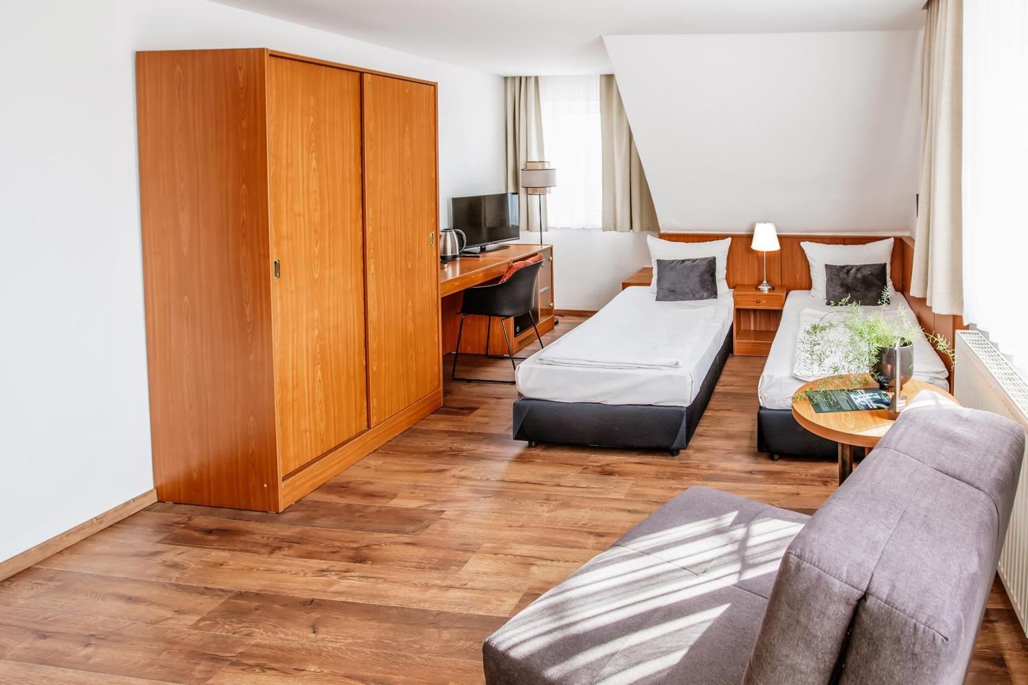 Hotel Und Restaurant Gartenstadt Erfurt Dış mekan fotoğraf