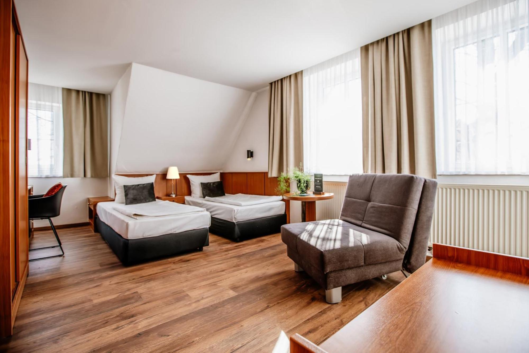 Hotel Und Restaurant Gartenstadt Erfurt Dış mekan fotoğraf