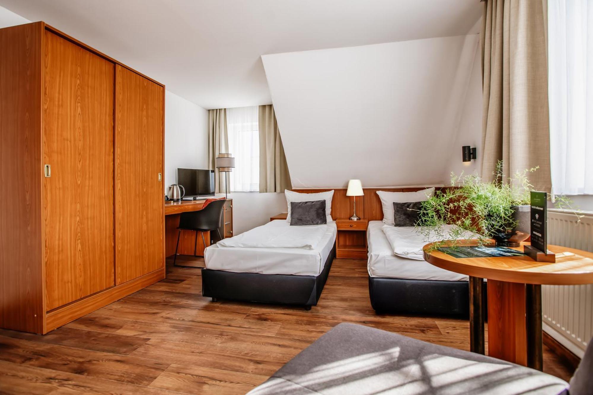 Hotel Und Restaurant Gartenstadt Erfurt Dış mekan fotoğraf